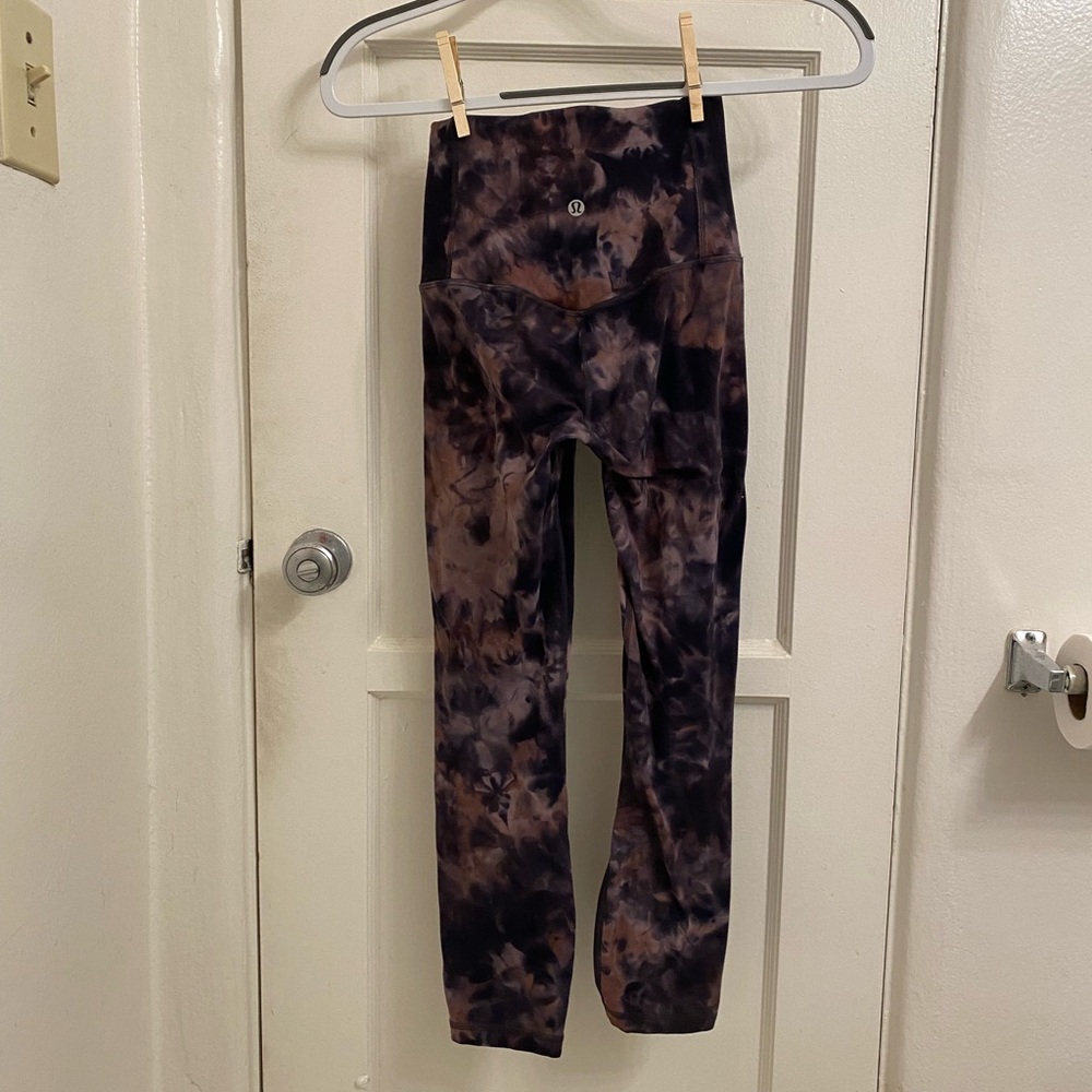 Lululemon | Dyed Pattern Yoga Legging | Soft Nulu